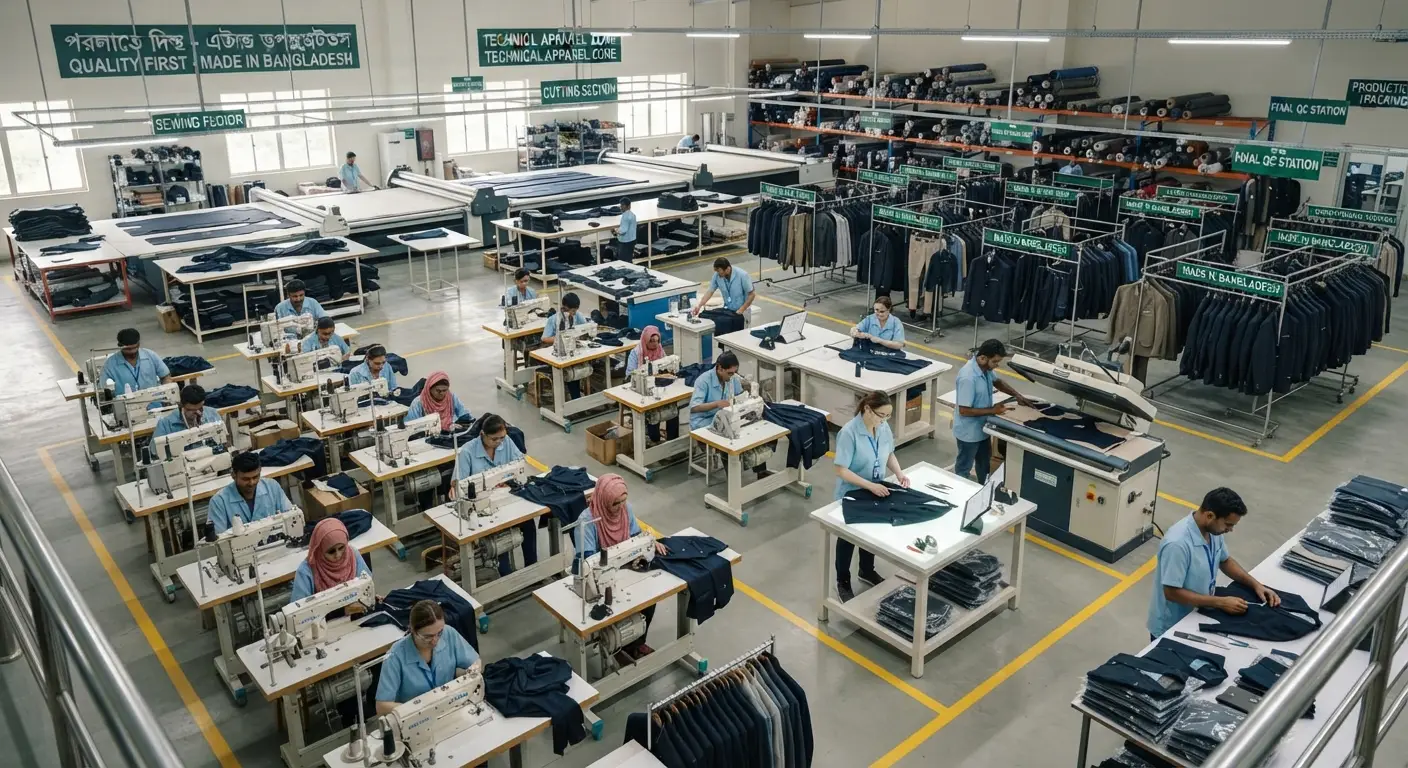 Equestrian apparel manufacturing Bangladesh